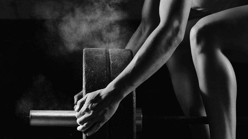 Irina Kvas oli saavuttanut menestystä voimanostossa. Kuvituskuva.