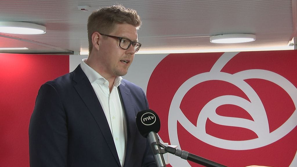 Eduskuntaryhmän puheenjohtaja Antti Lindtman.