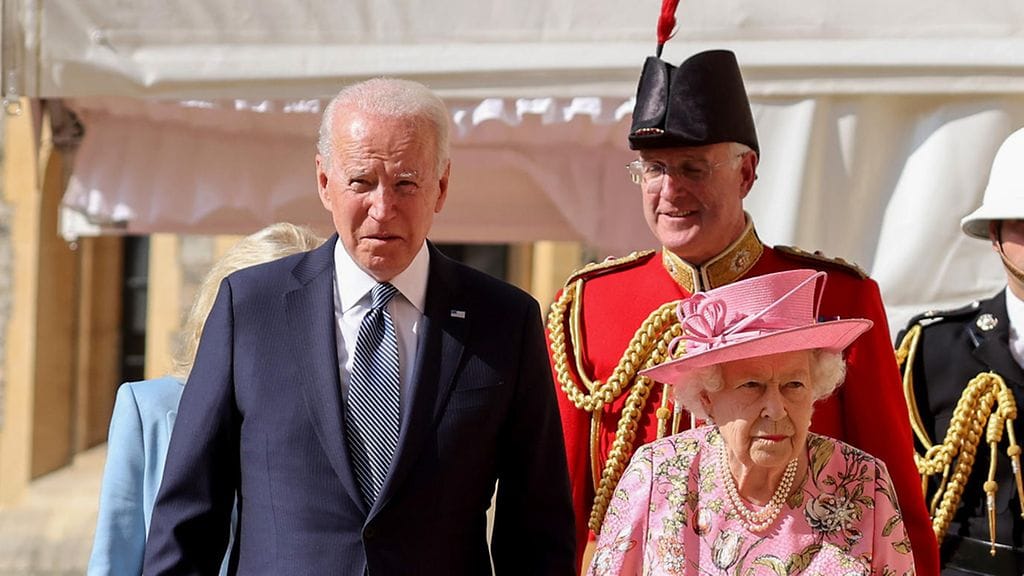 Joe Biden ja kuningatar Elisabet tapasivat toisena.