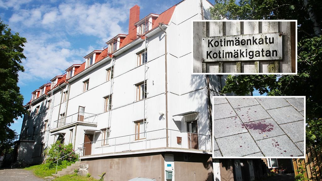 Kuvaa rikospaikalta.