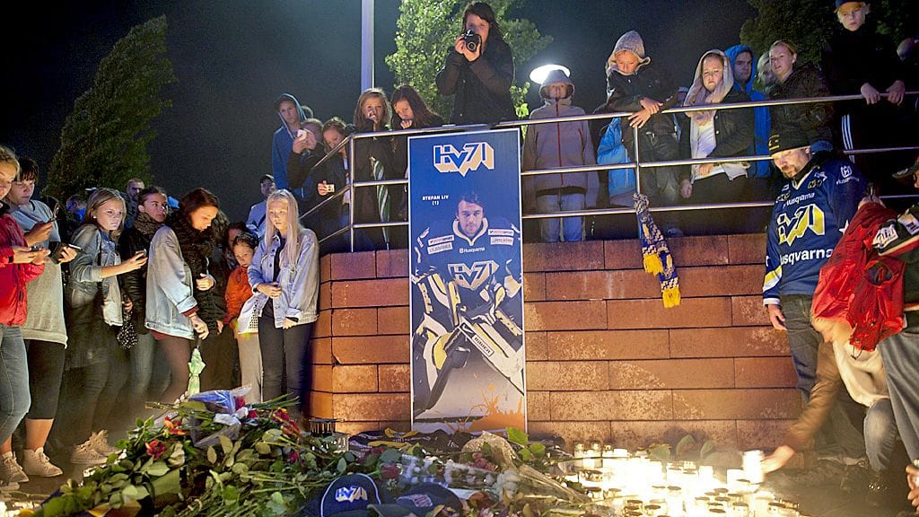 Ruotsin Jönköpingissä muistettiin Stefan Liviä.