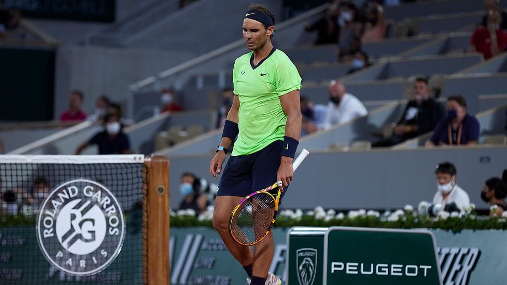 Rafael Nadal putosi viime viikolla päättyneistä Ranskan avoimista välierävaiheessa hävittyään tulevalle mestarille Novak Djokovicille.