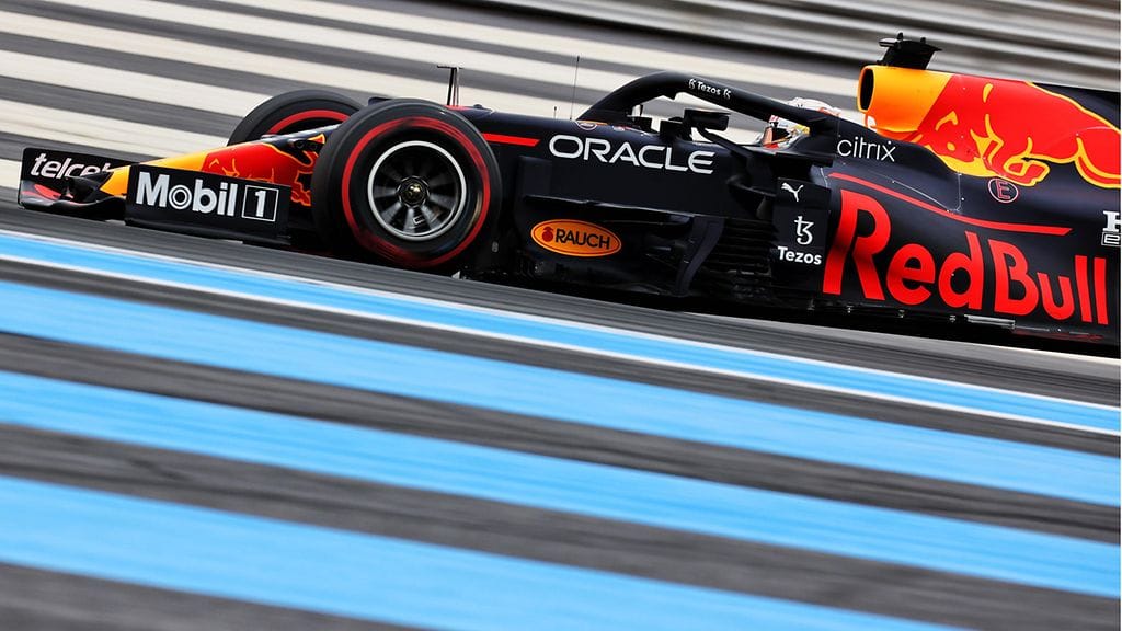 Max Verstappen lähtee ennakkosuosikkina lauantain aika-ajoihin Ranskassa.