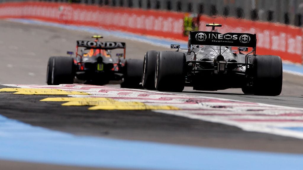 Valtteri Bottas ei pärjännyt Red Bulleille Ranskan GP:ssä.