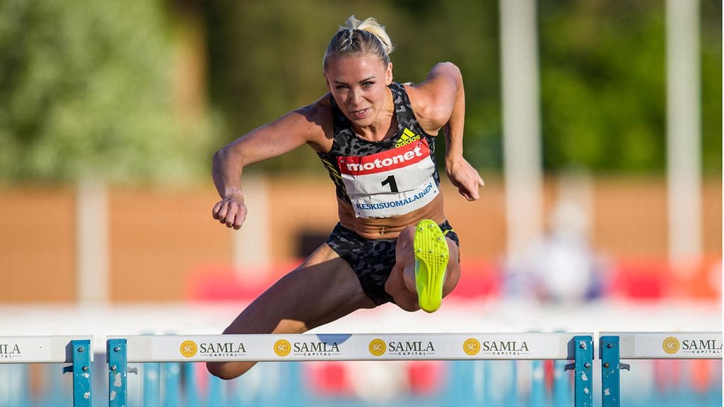 Annimari Korte teki tasaista jälkeä.