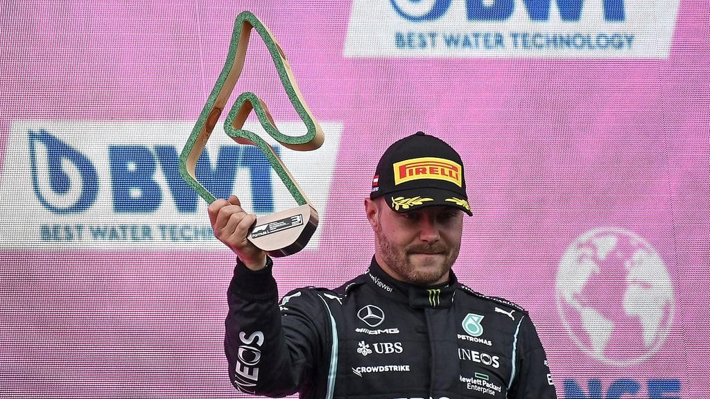 Valtteri Bottas saavutti uransa 60. palkintopallipaikan Itävallan Steiermarkin GP:ssä.