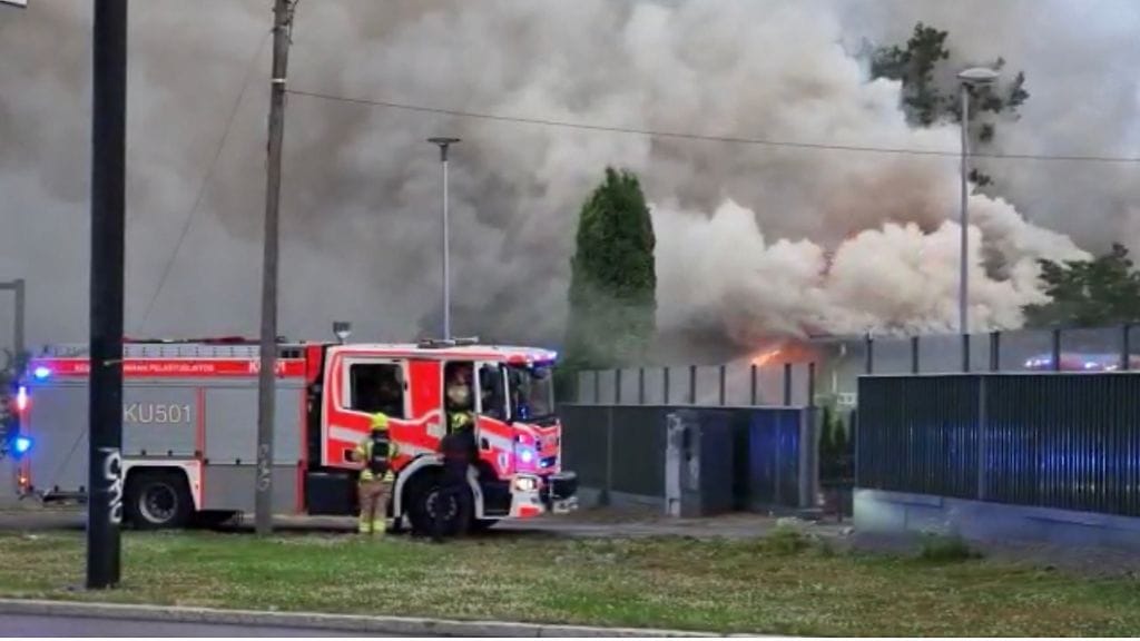 Kuva tapahtumapaikalta TIkkurilasta.