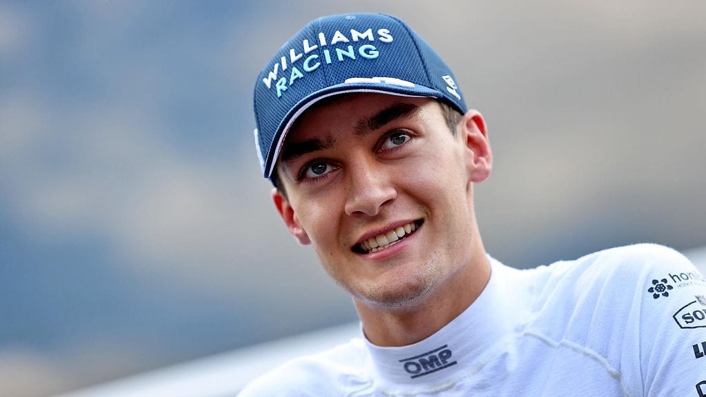 George Russell oli onnensa kukkuloilla Itävallan GP:n aika-ajon jälkeen.