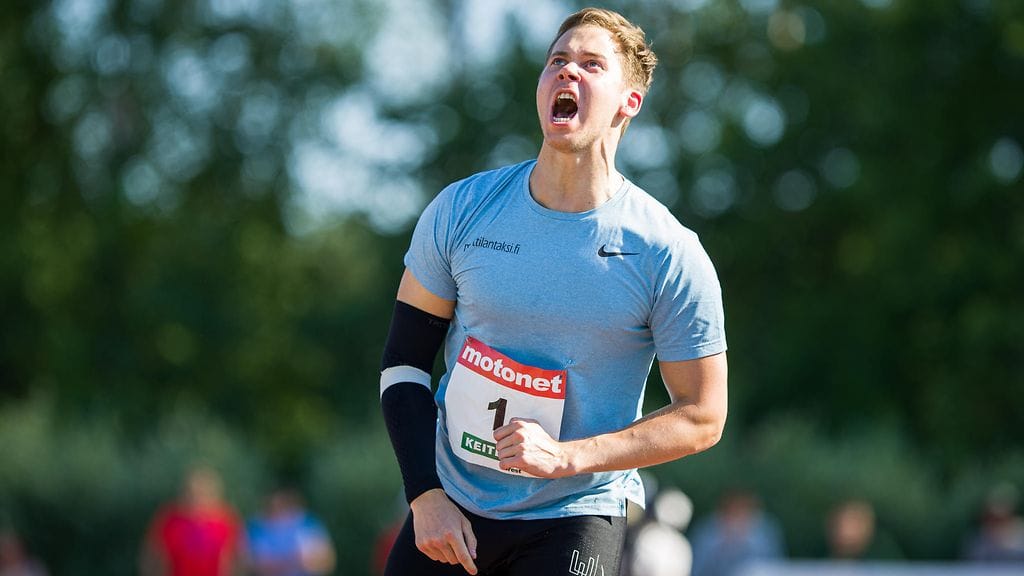 Jarmo Marttila kiskaisi yli 80 metrin.