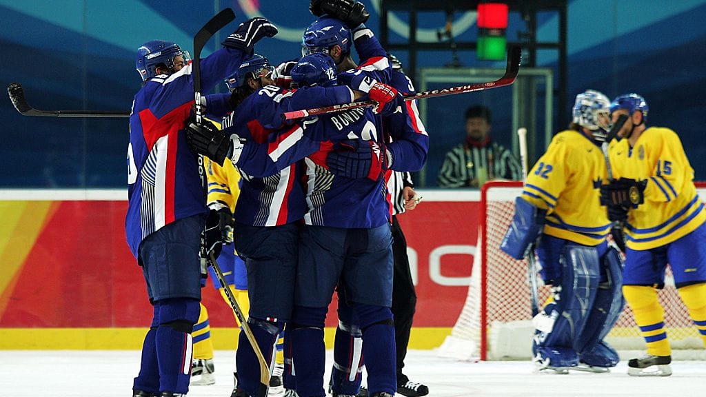 Slovakian oli helppo työ latoa maaleja Ruotsin verkkoon Torinossa vuonna 2006.