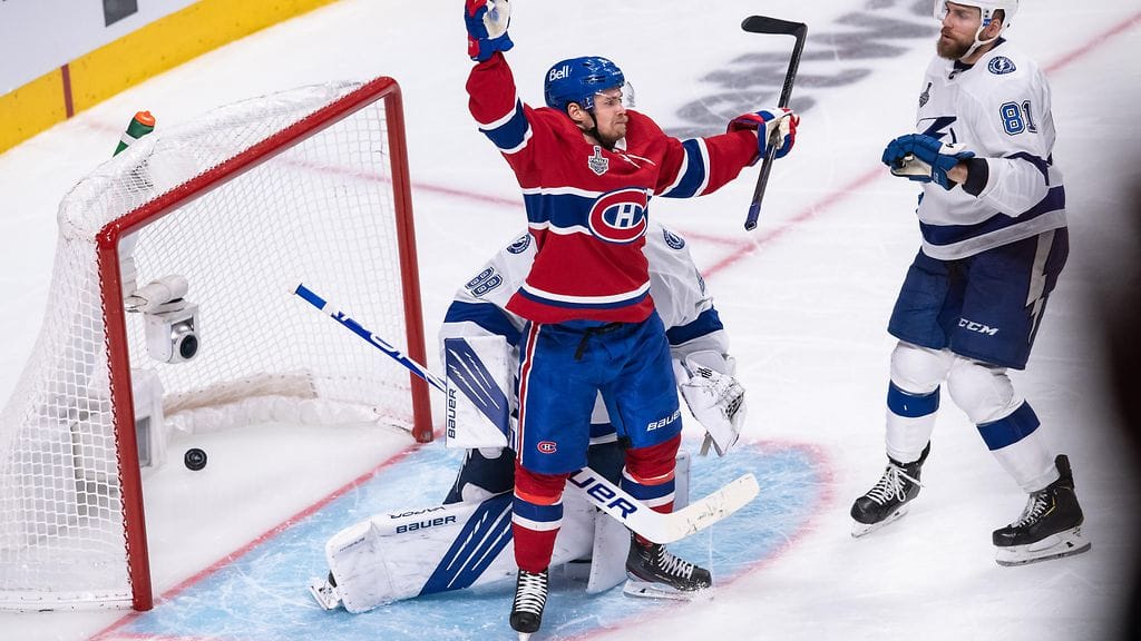 Artturi Lehkonen teki vahvaa maskia Montreal Canadiensin 2–1-johtomaalissa neljännessä finaalissa.