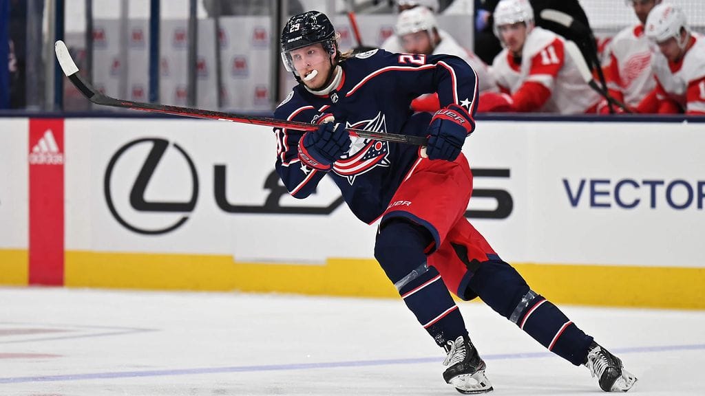 Patrik Laine haluaisi jatkaa Columbus Blue Jacketsissa.