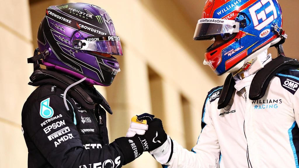 Tulevat tallikaverukset, Lewis Hamilton ja George Russell?