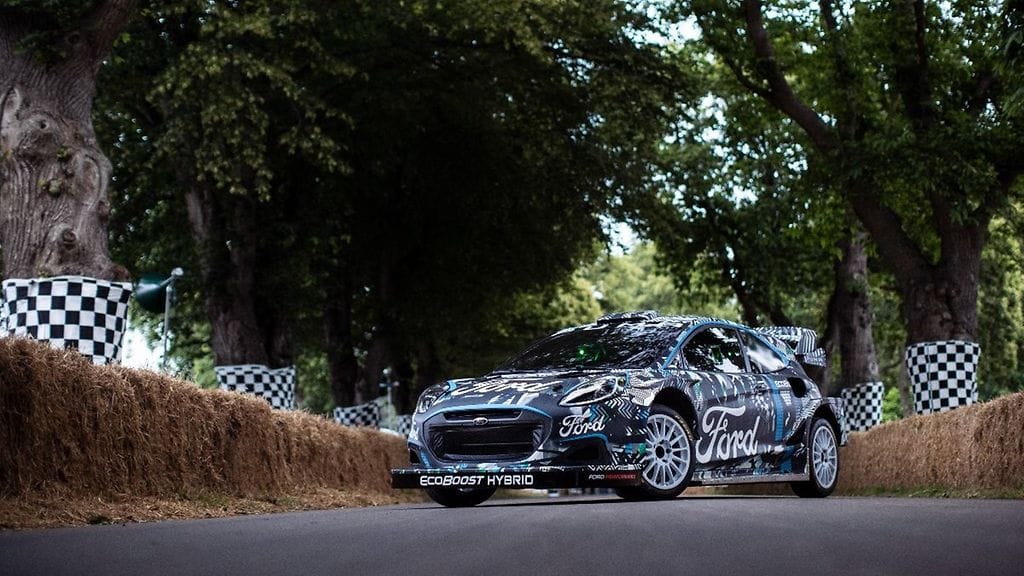 Yleisö näkee M-Sportin uuden ralliauton viikonloppun järjestettävässä Goodwood Festival of Speed -tapahtumassa.