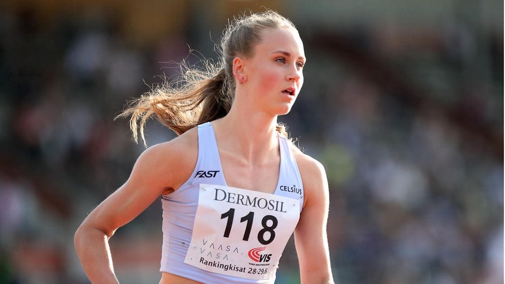 Viivi Lehikoinen juoksi komean finaalin.
