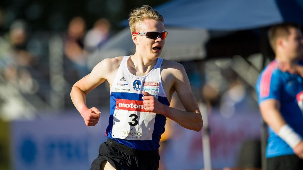 Eemil Helander kellotti uuden ennätyksensä.