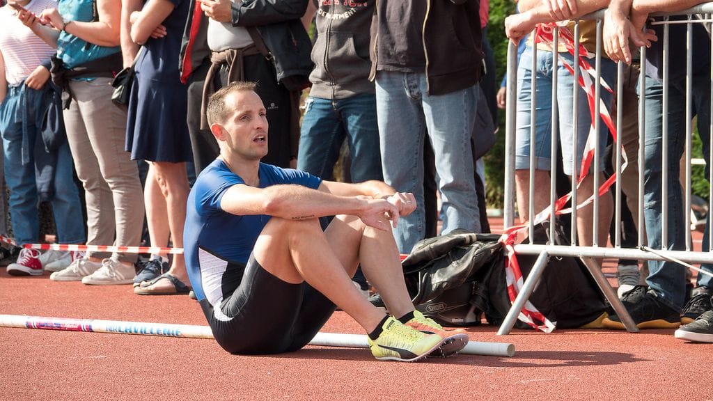 Renaud Lavillenie kärsii nilkkavammasta.