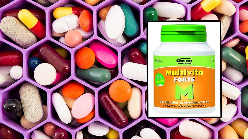 Orion vetää kaikki Multivita Forte -pakkaukset myynnistä. Takaisinveto ei koske muita Multivita -valmisteita.