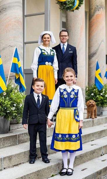 Kruununprinsessa Victorian perhe 6.6.2021