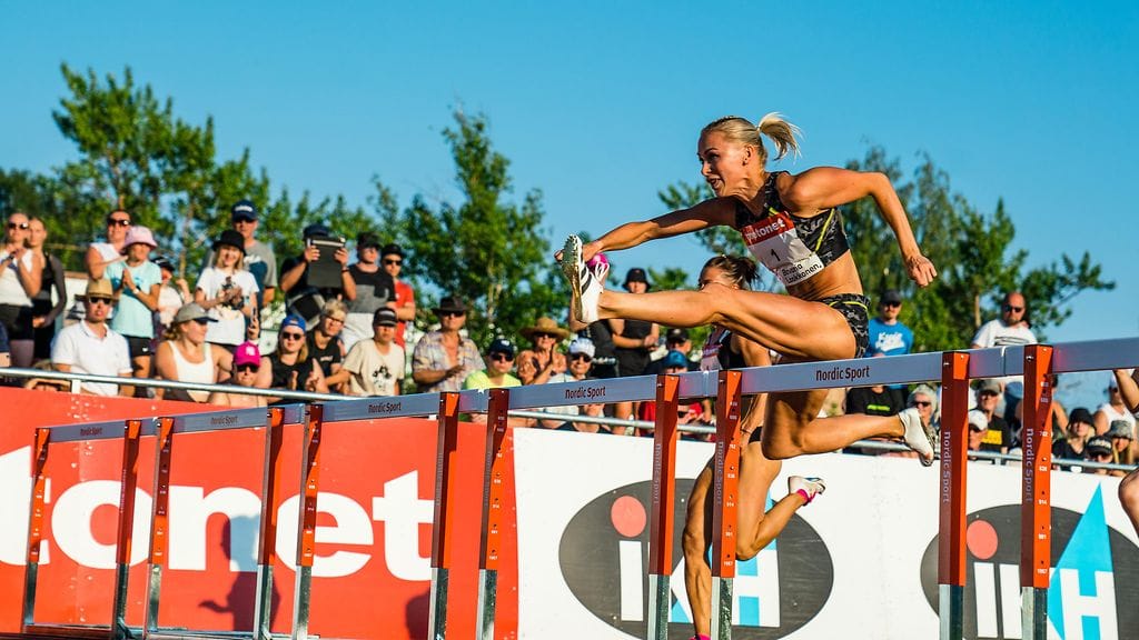 Annimari Korte oli Joensuun kisan alkuerässä ylivoimainen ykkönen.