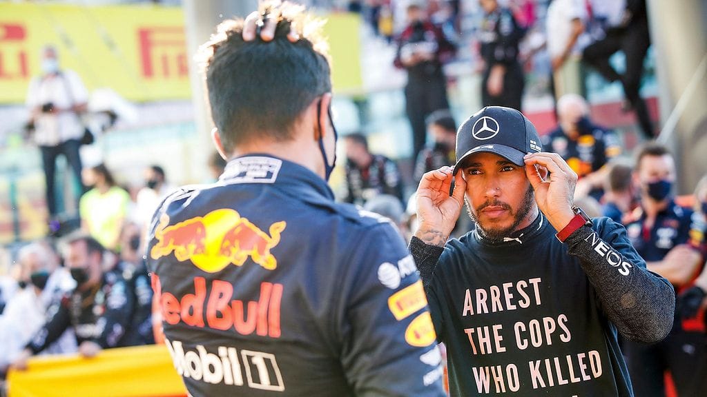 Alexander Albon ajoi Lewis Hamiltonia vastaan kilpaa vielä viime F1-kaudella.