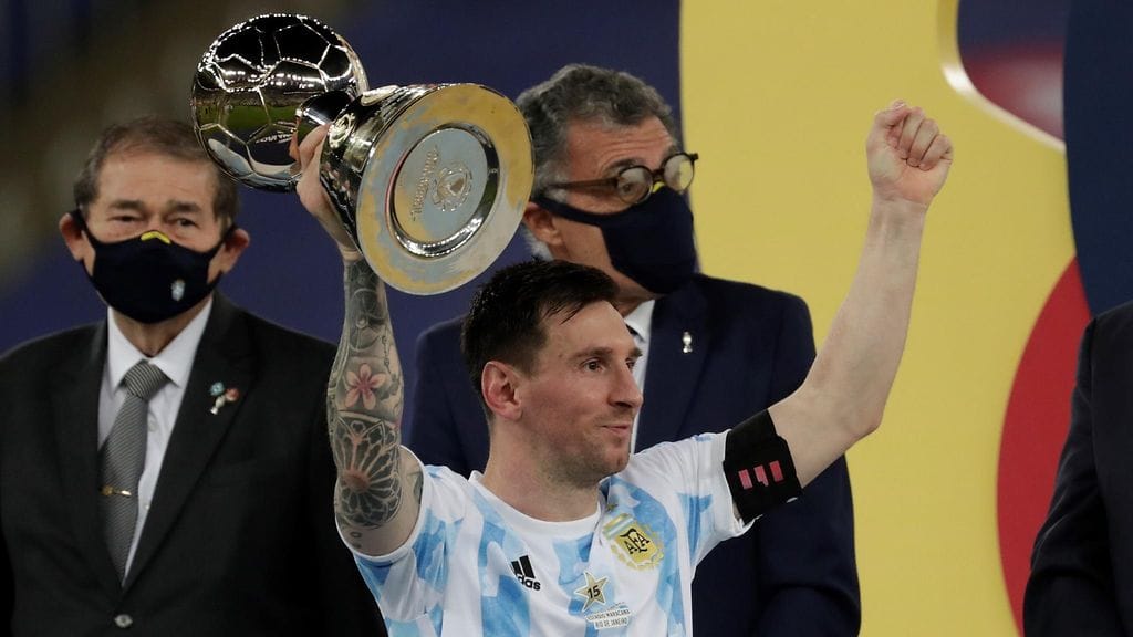 Lionel Messi juhli vastikään Copa American voittoa.