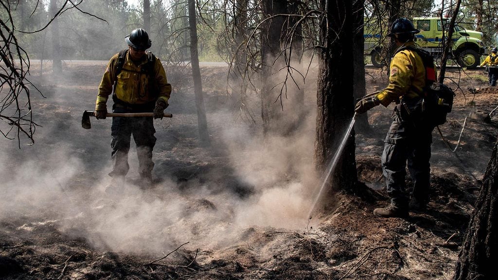 Yhdysvallat Oregon maastopalo 2 LK 19.7.2021