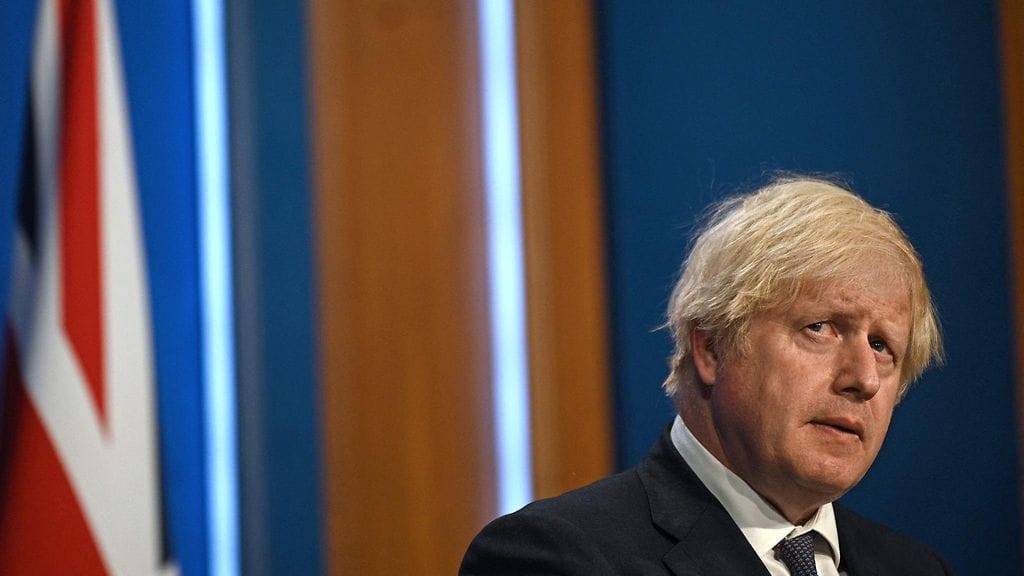 Pääministeri Boris Johnson.