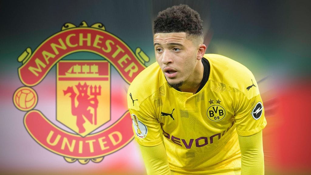 Jadon Sancho siirtyy Mancester Unitediin.