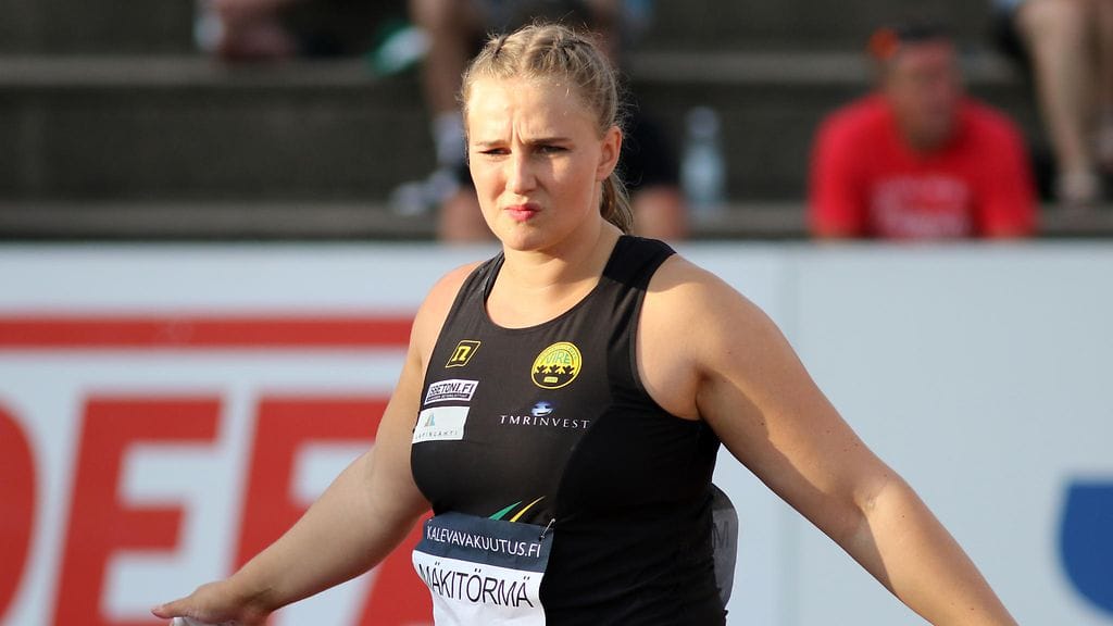 Senja Mäkitörmä kilpaili kahdessa lajissa. Arkistokuva.