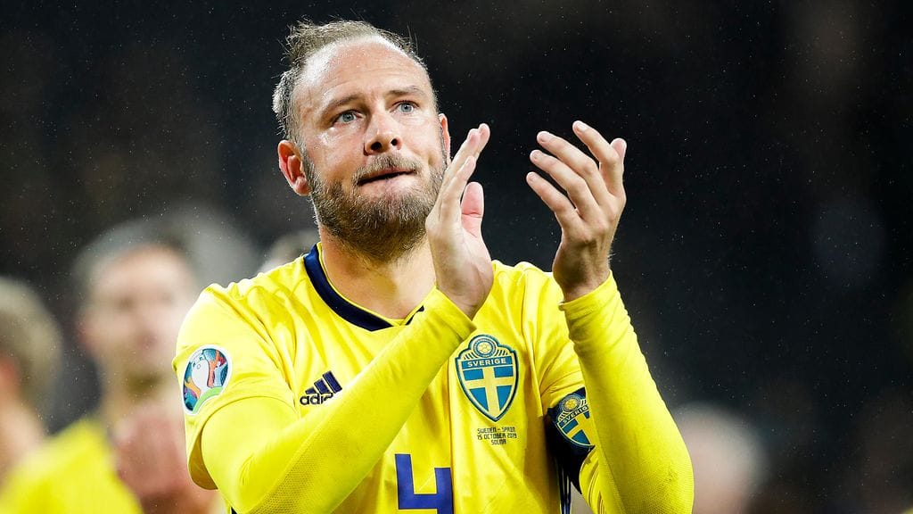 Andreas Granqvist pelasi Ruotsin maajoukkueessa 87 ottelua, joista 33 kapteenina.