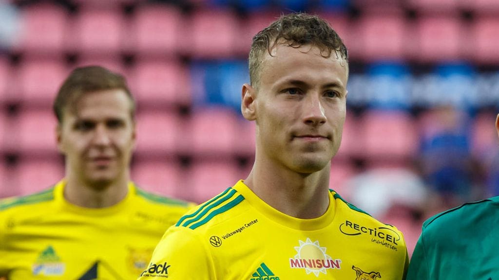 Eetu Vertainen palkittiin Veikkausliigan toukokuun pelaajana.