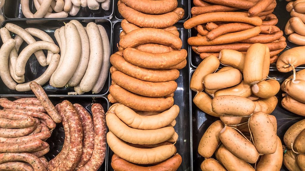 Larmers Butchers kertoo, että suklainen makkara on osoittautunut hittituotteeksi. Kuvituskuva.