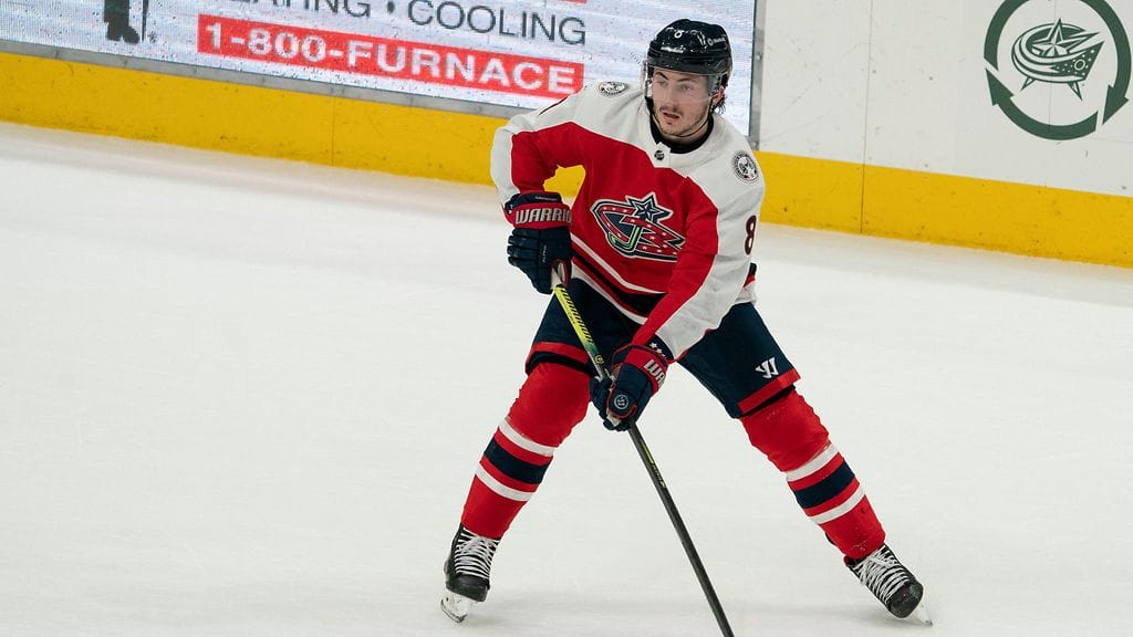 Zach Werenski on pelannut koko NHL-uransa Columbus Blue Jacketsissa.