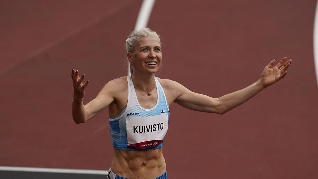 Sara Kuivisto tykitti neljässä juoksussa neljä Suomen ennätystä.
