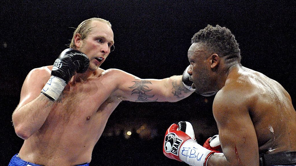 Robert Helenius ja Dereck Chisora.