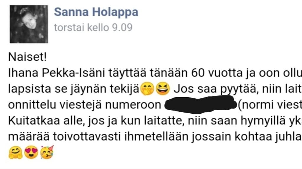Synttärijuttu sc