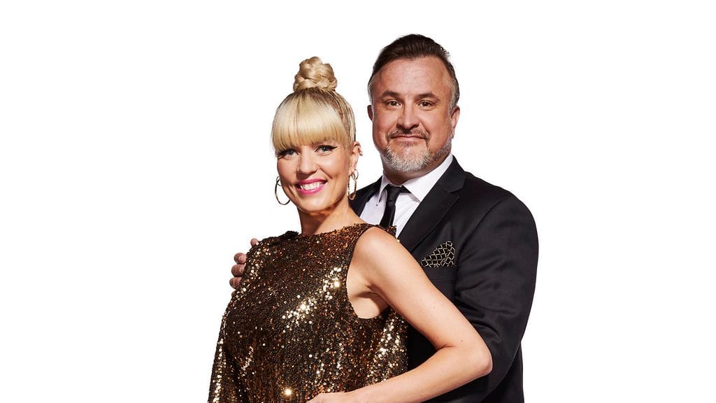 Tanssii Tähtien Kanssa -pari Saana Akiola ja Kristo Salminen.