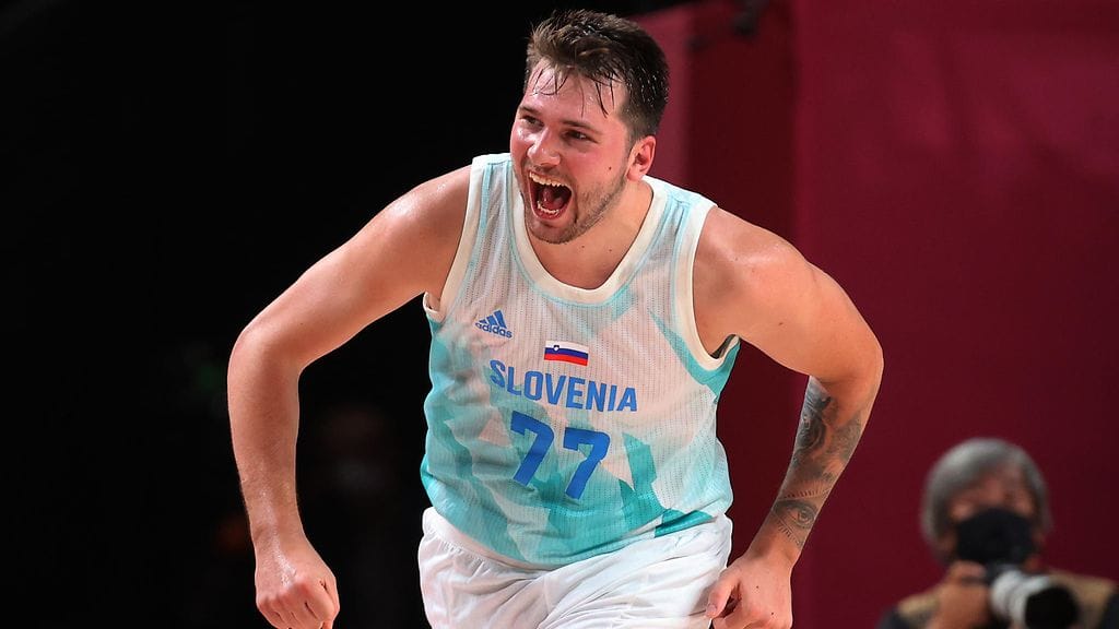 Luka Doncic johdatti Slovenian neljän parhaan joukkoon.