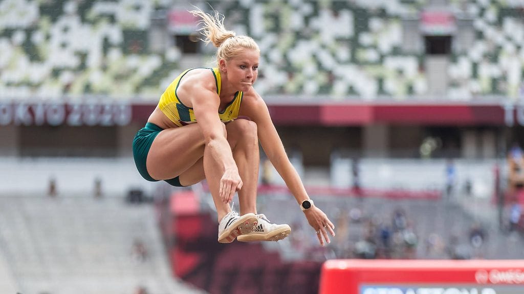 Australian Brooke Strattonin pisin hyväksytty hyppy olympiafinaalissa näytti olevan yliastuttu.
