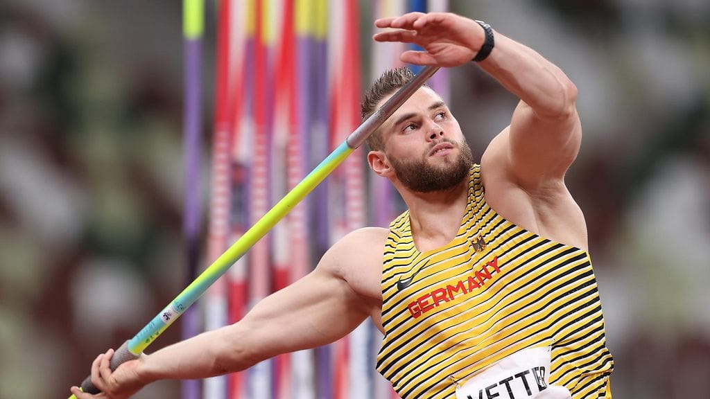 Johannes Vetter jäi ulos viimeisiltä kierroksilta Tokion keihäsfinaalissa.