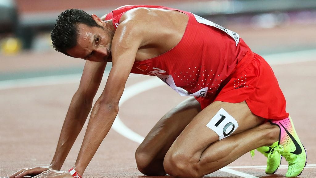 Bahrainin Sadik Mikhou on kärähtänyt dopingista Tokion olympialaisissa.