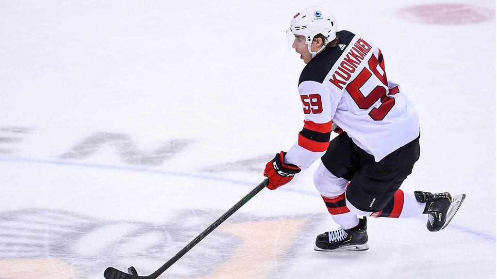 Janne Kuokkanen solmi kaksivuotisen jatkosopimuksen New Jersey Devilsin kanssa.