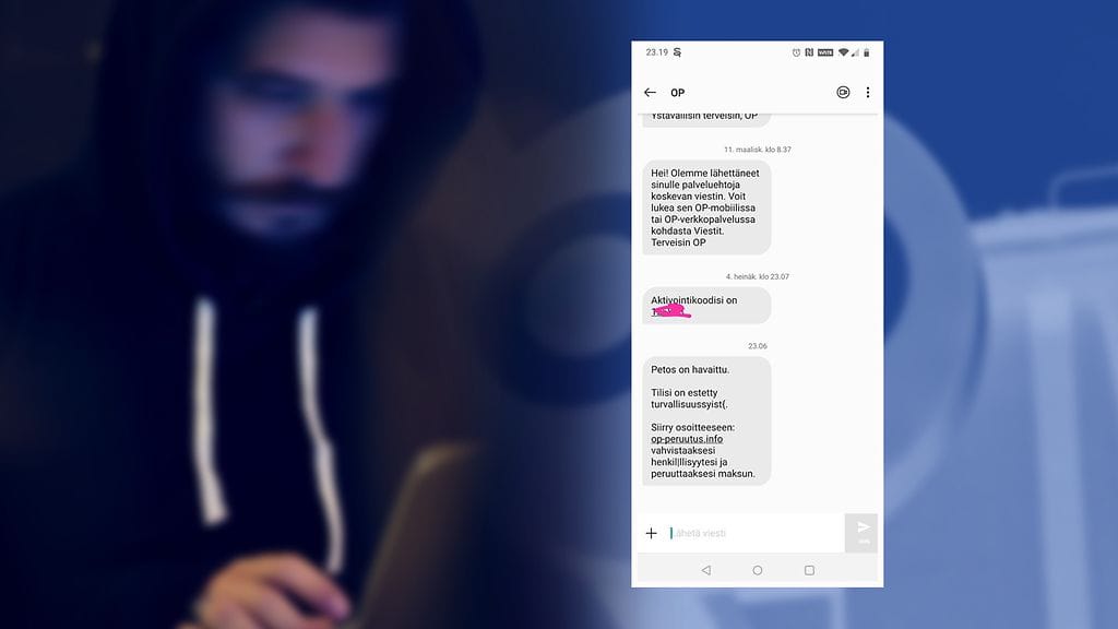 Huijausviestien kanssa saa olla tarkkana.