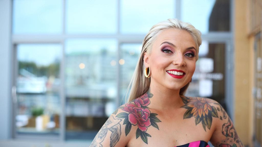 Veronica Verhon ja Juhani Koskisen Matti-mäyräkoira tapasi kaimansa.