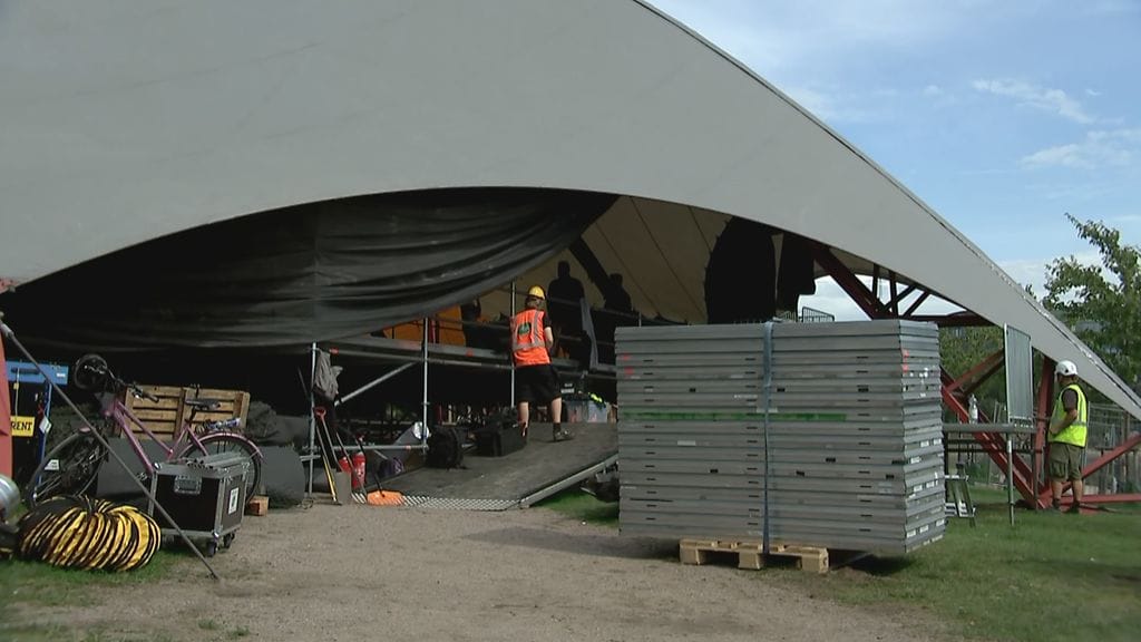 Juhlaviikot 2021, huvilateltta