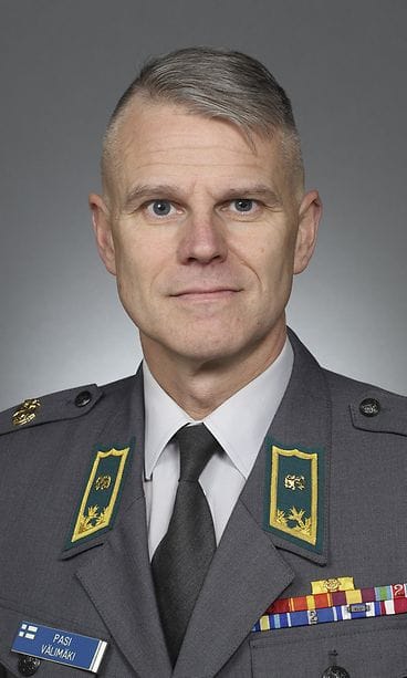 Kenraalimajuri Pasi Välimäki.