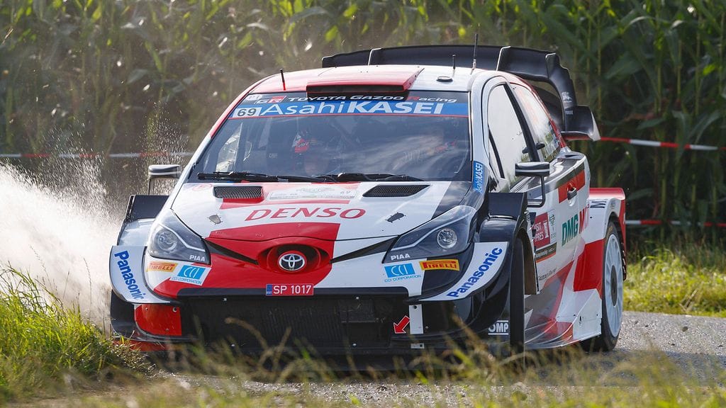 Kalle Rovanperä ajoi loistavasti Belgian MM-rallin 12. erikoiskokeella.