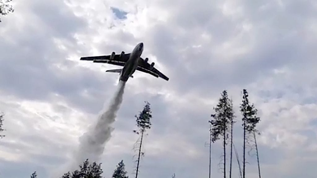 Turmakone oli Beriev Be-200-mallinen. Arkistokuva.