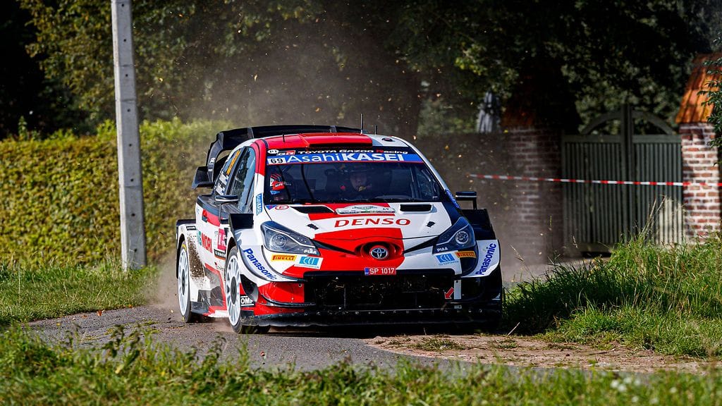 Kalle Rovanperä vankisteli kolmospaikkaansa Belgian MM-rallin toiseksi viimeisellä erikoiskokeella.